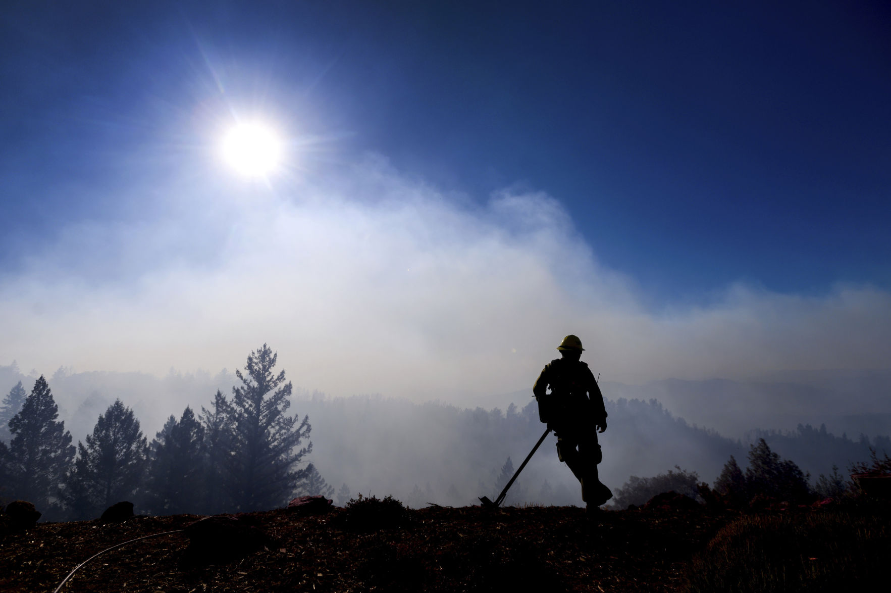APTOPIX California Wildfires Blackout